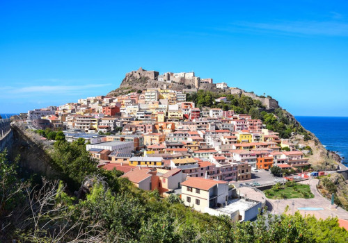 Castelsardo centrum